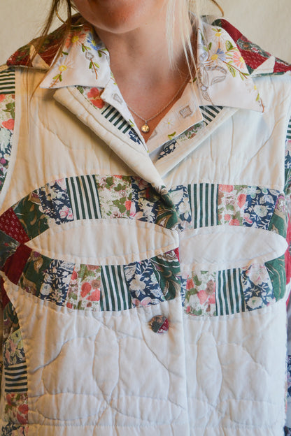 Coat Jacket | Quilt Block | Medium