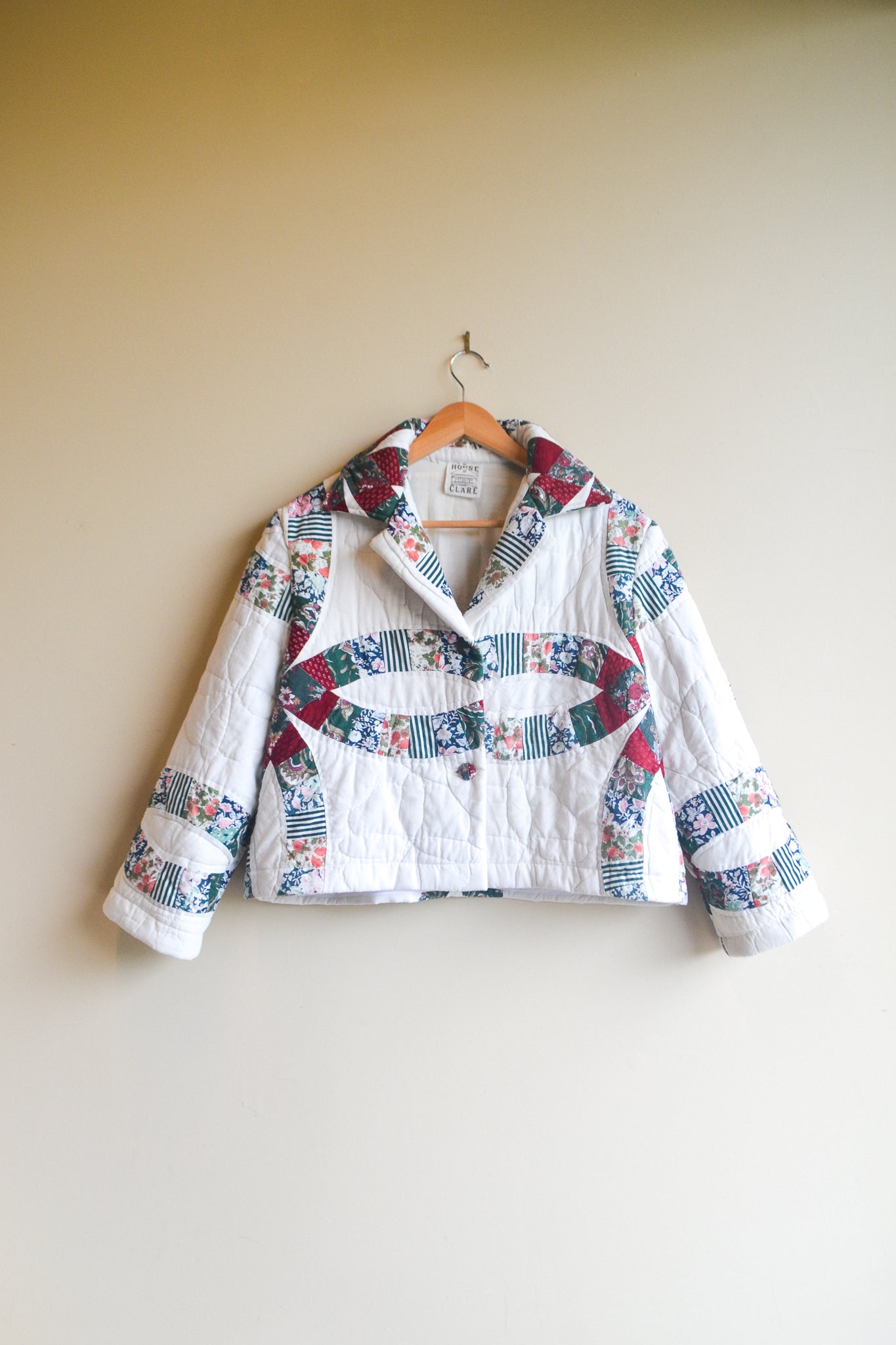 Coat Jacket | Quilt Block | Medium