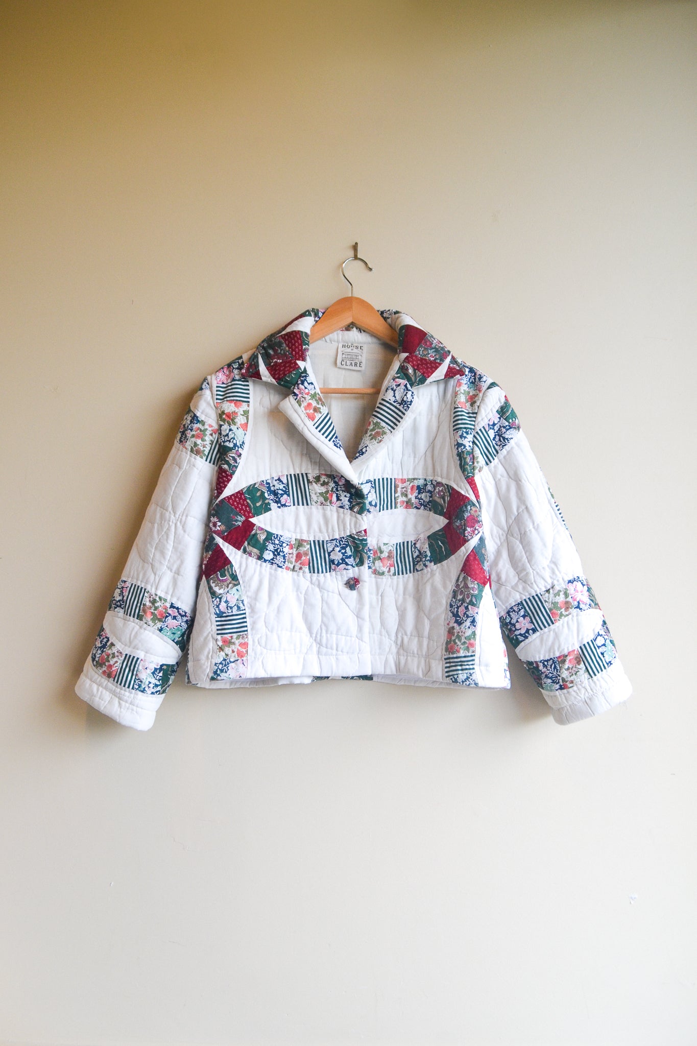 Coat Jacket | Quilt Block | Medium