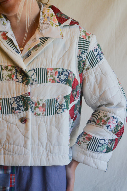 Coat Jacket | Quilt Block | Medium