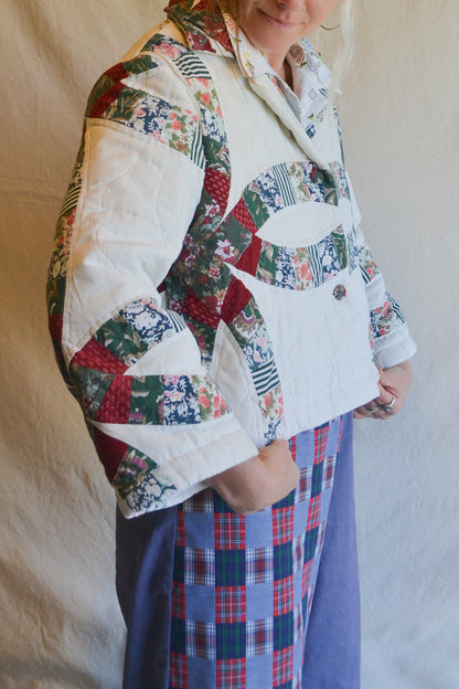 Coat Jacket | Quilt Block | Medium