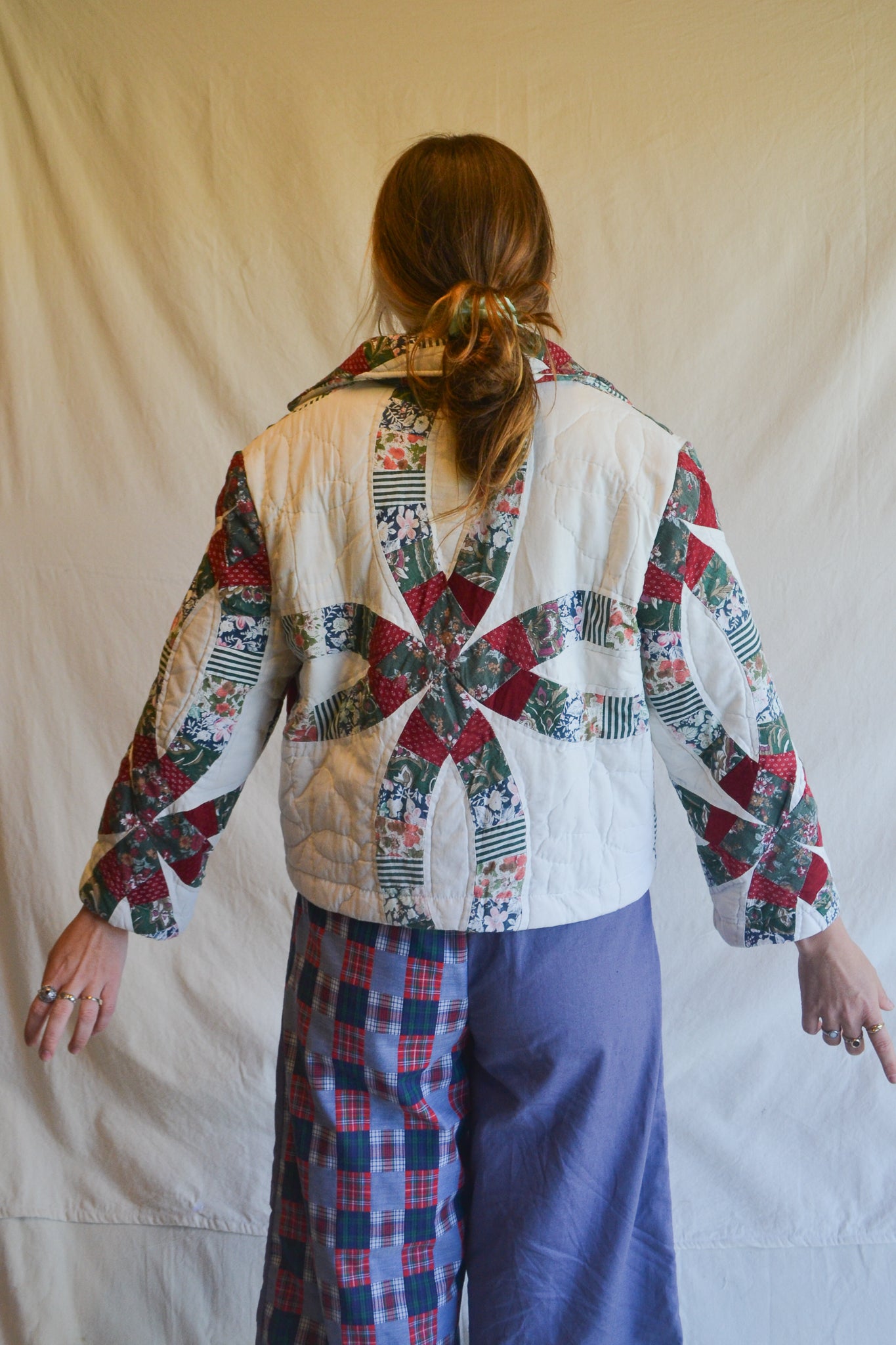 Coat Jacket | Quilt Block | Medium