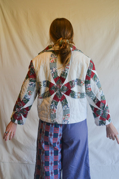 Coat Jacket | Quilt Block | Medium