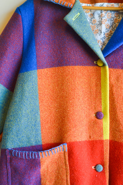 Coat | Ray | Wool | Large