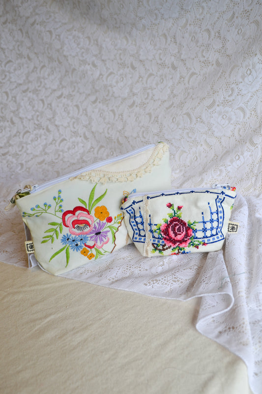 Doily Purse Set | Rose