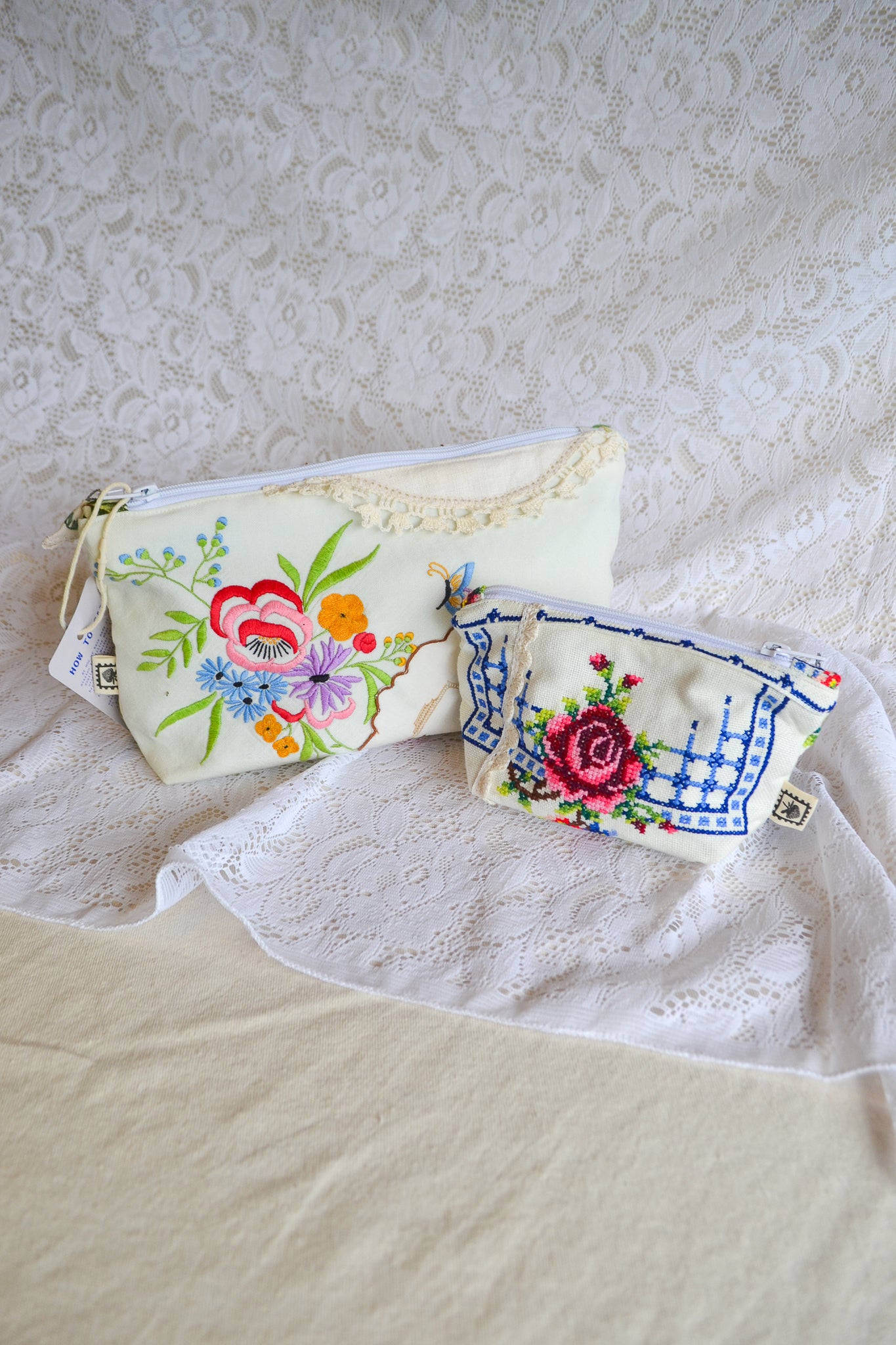 Doily Purse Set | Rose