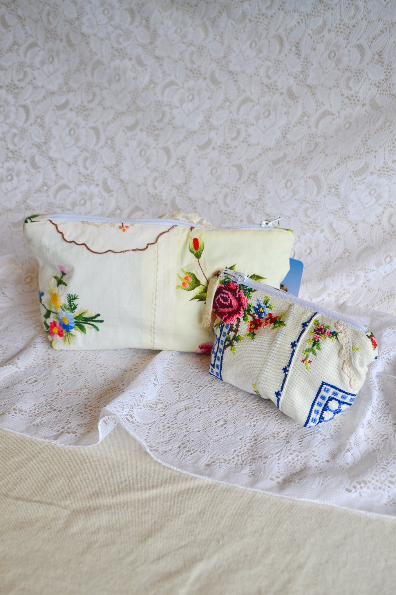Doily Purse Set | Rose