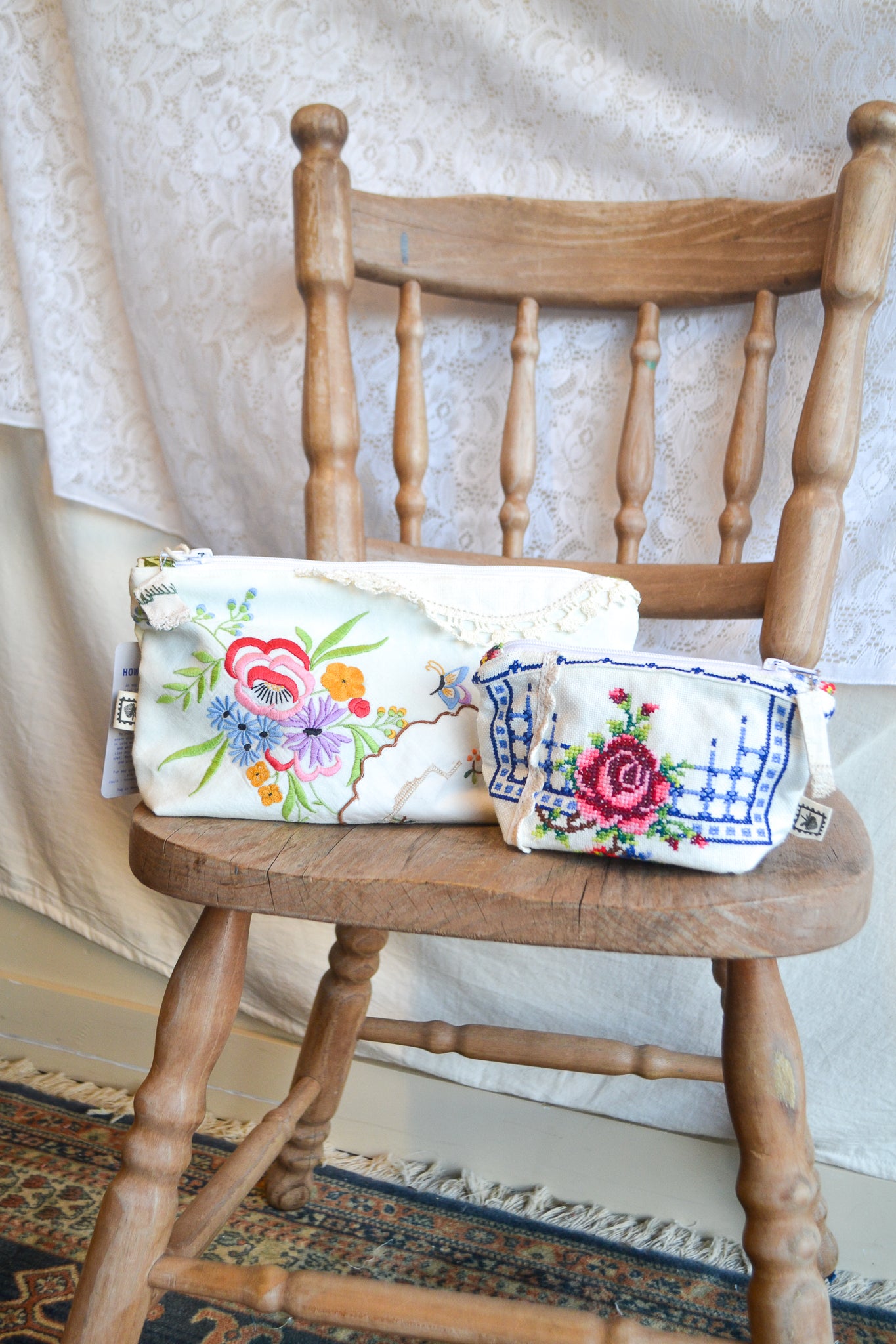 Doily Purse Set | Rose