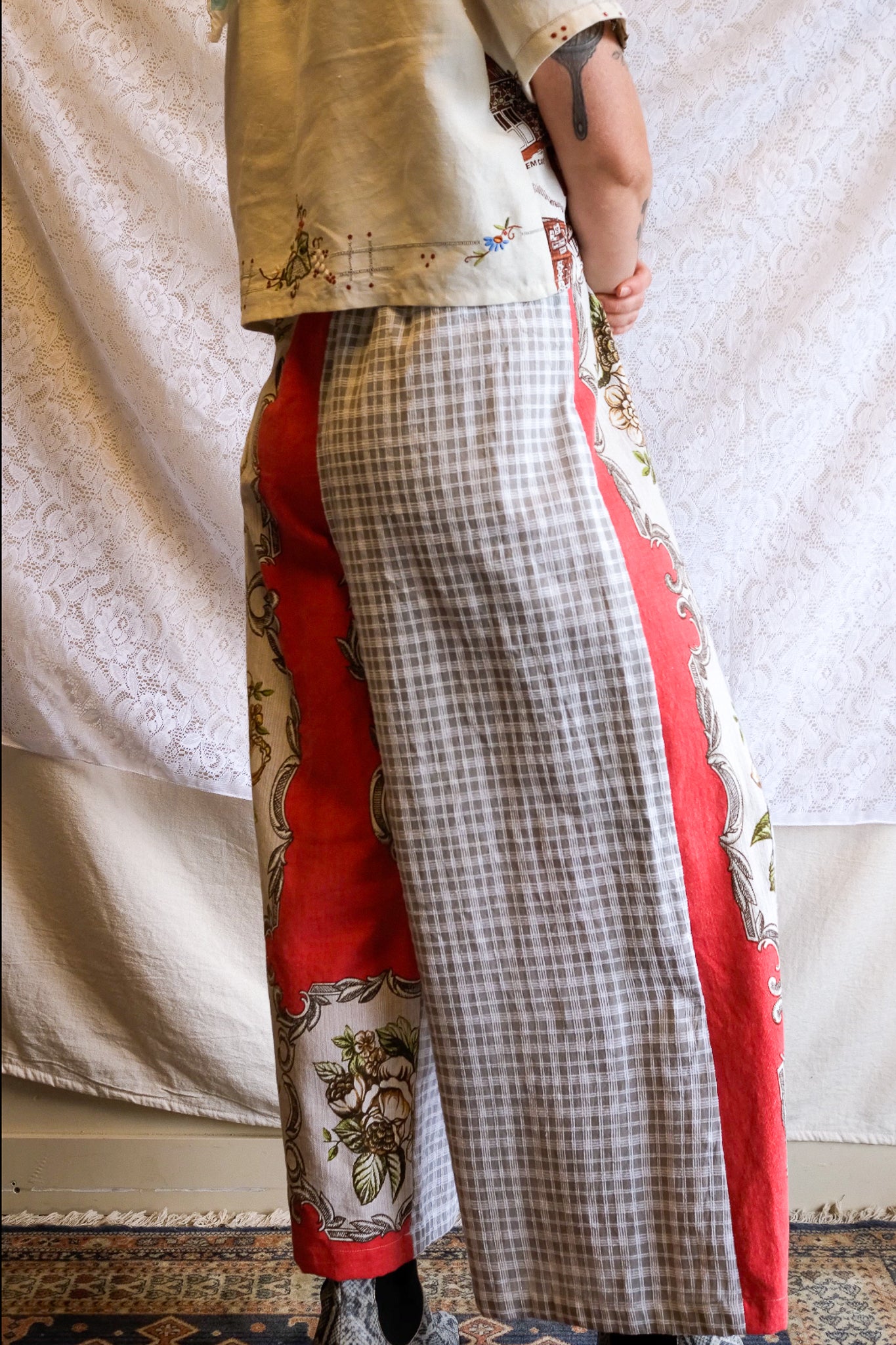 Long Patch Pant | Royal | Large