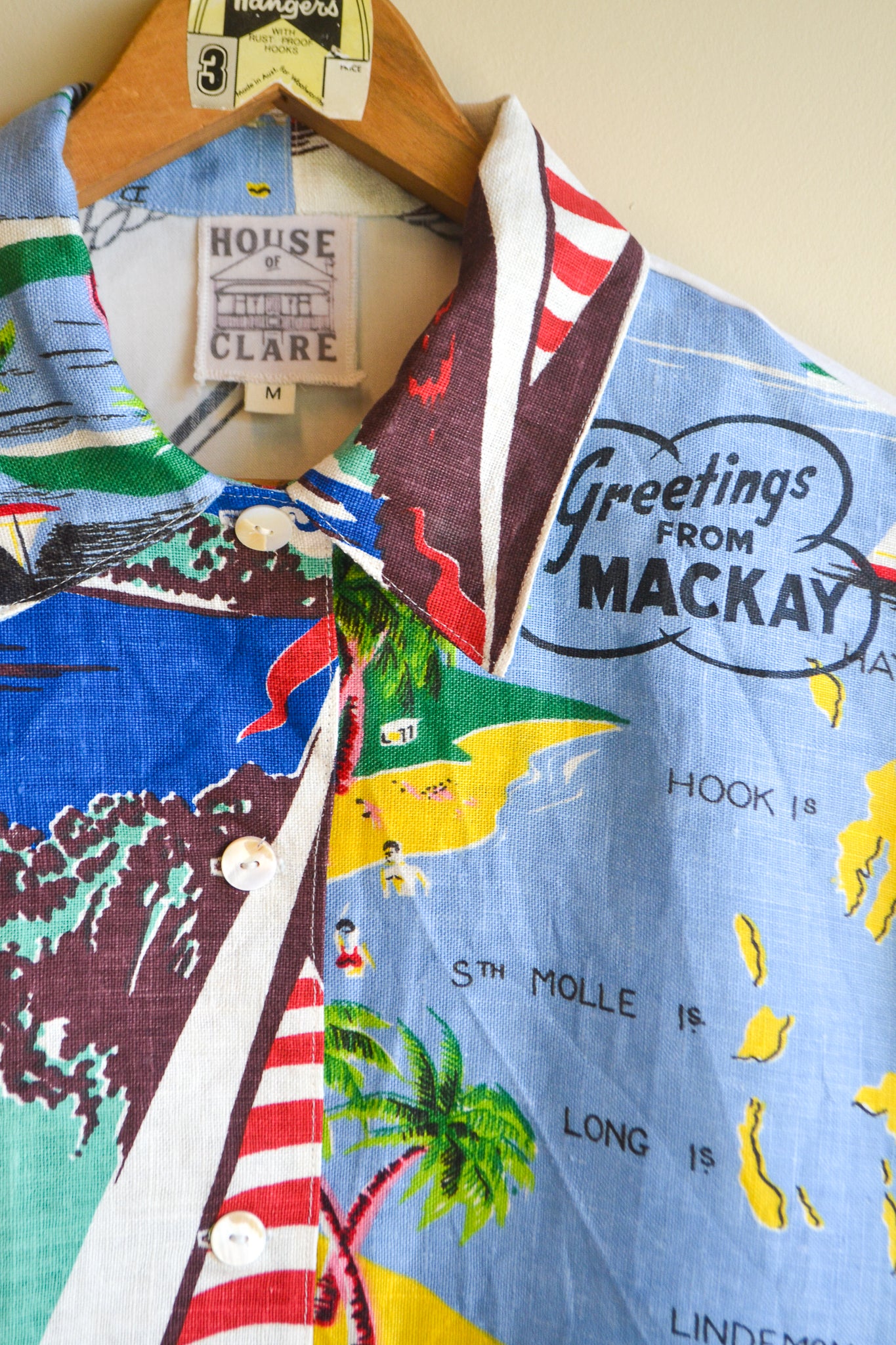 Button Up Shirt | Sail away | Medium