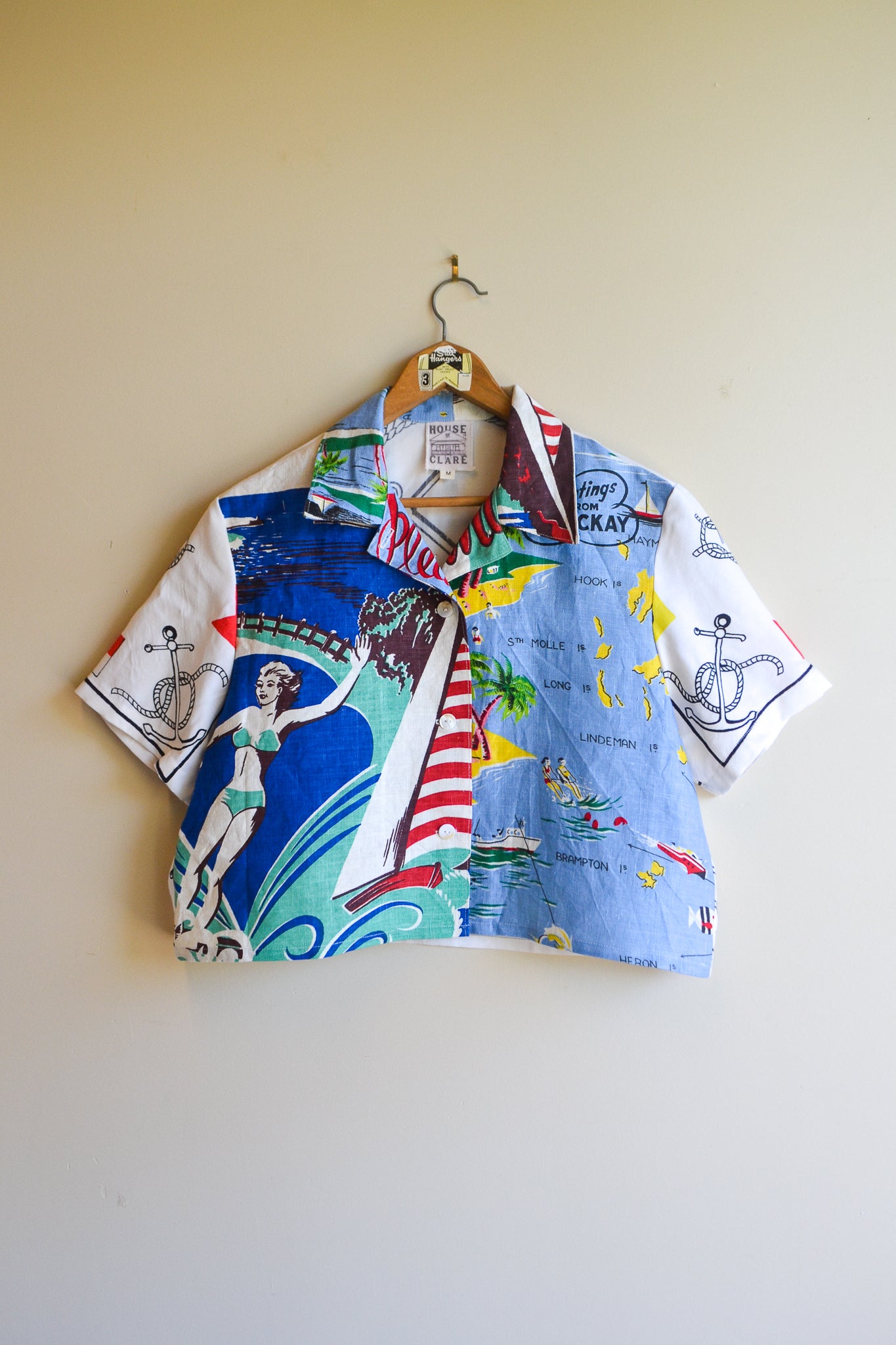 Button Up Shirt | Sail away | Medium
