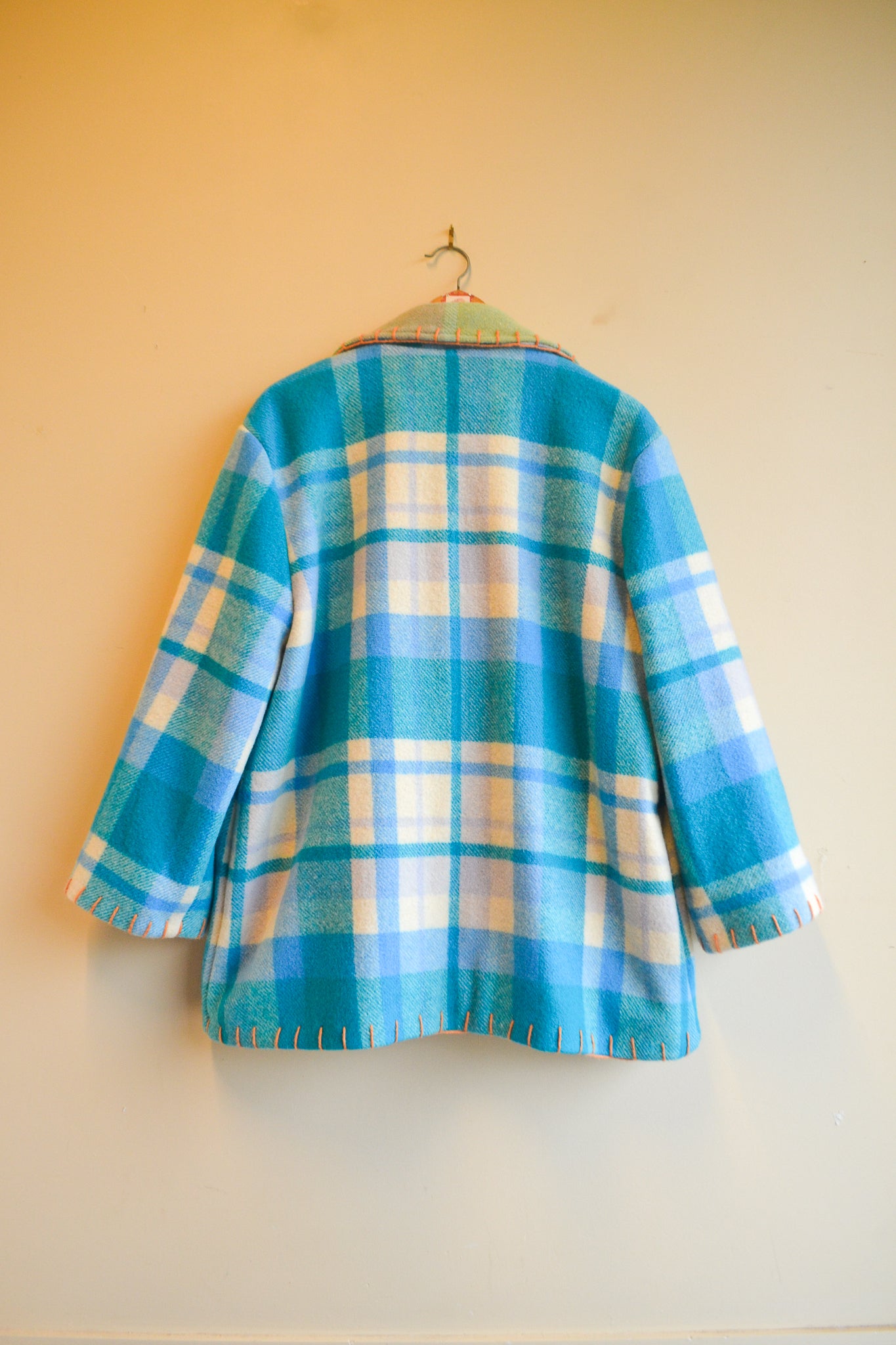 Coat | Sapphire | Wool | Large