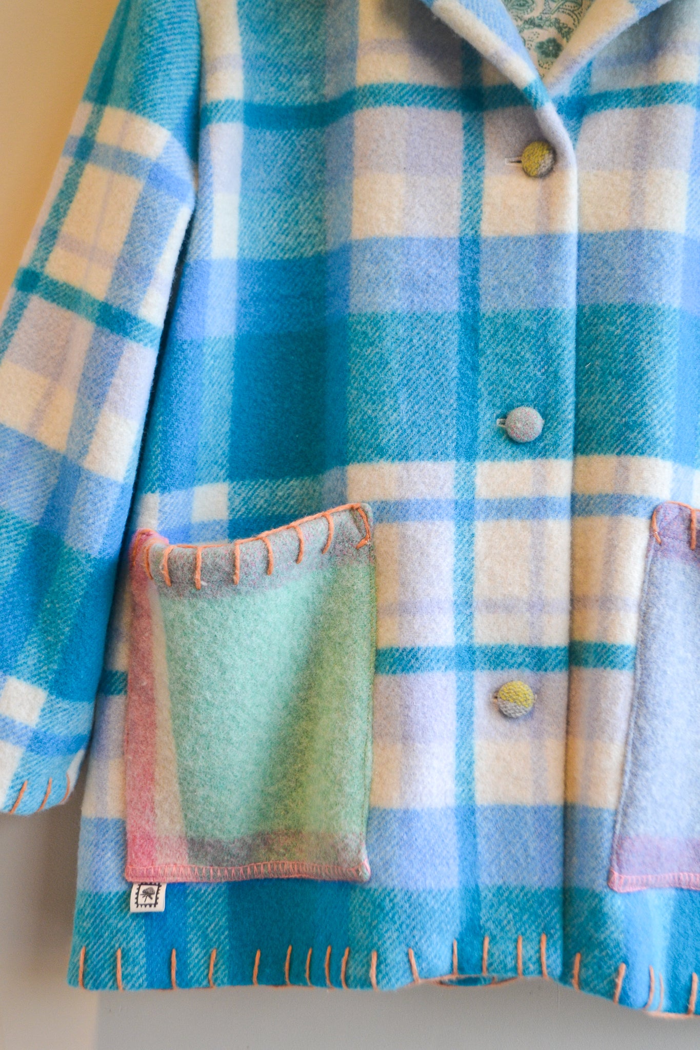Coat | Sapphire | Wool | Large