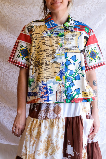 Button Up Shirt | Scottland | XLarge