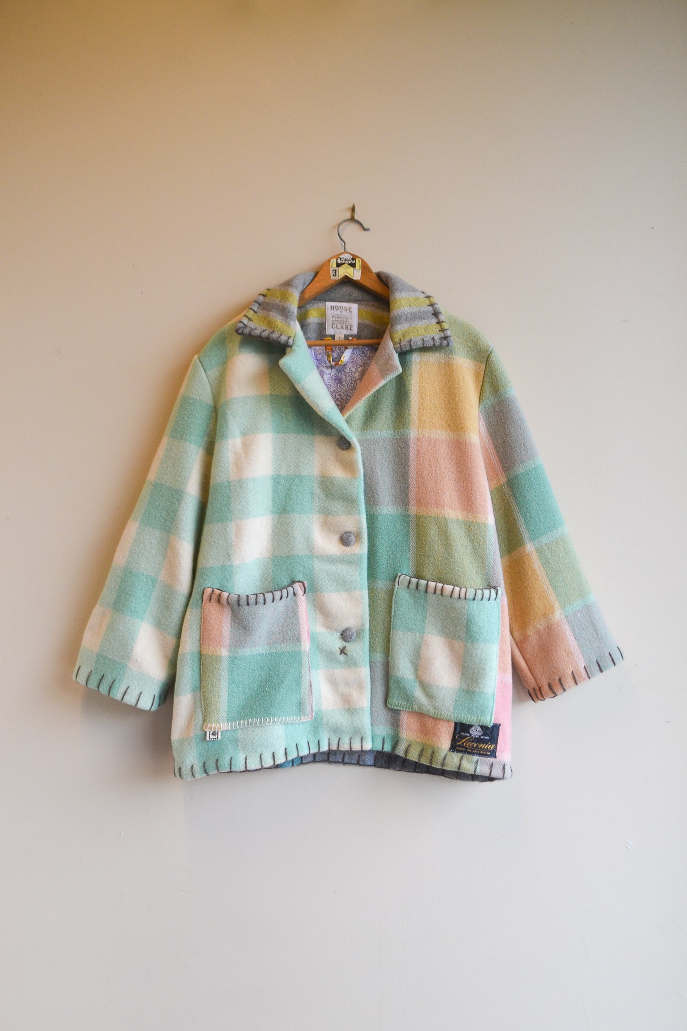 Coat | Sea Shell | Wool | Small- Medium