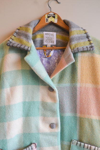 Coat | Sea Shell | Wool | Small- Medium