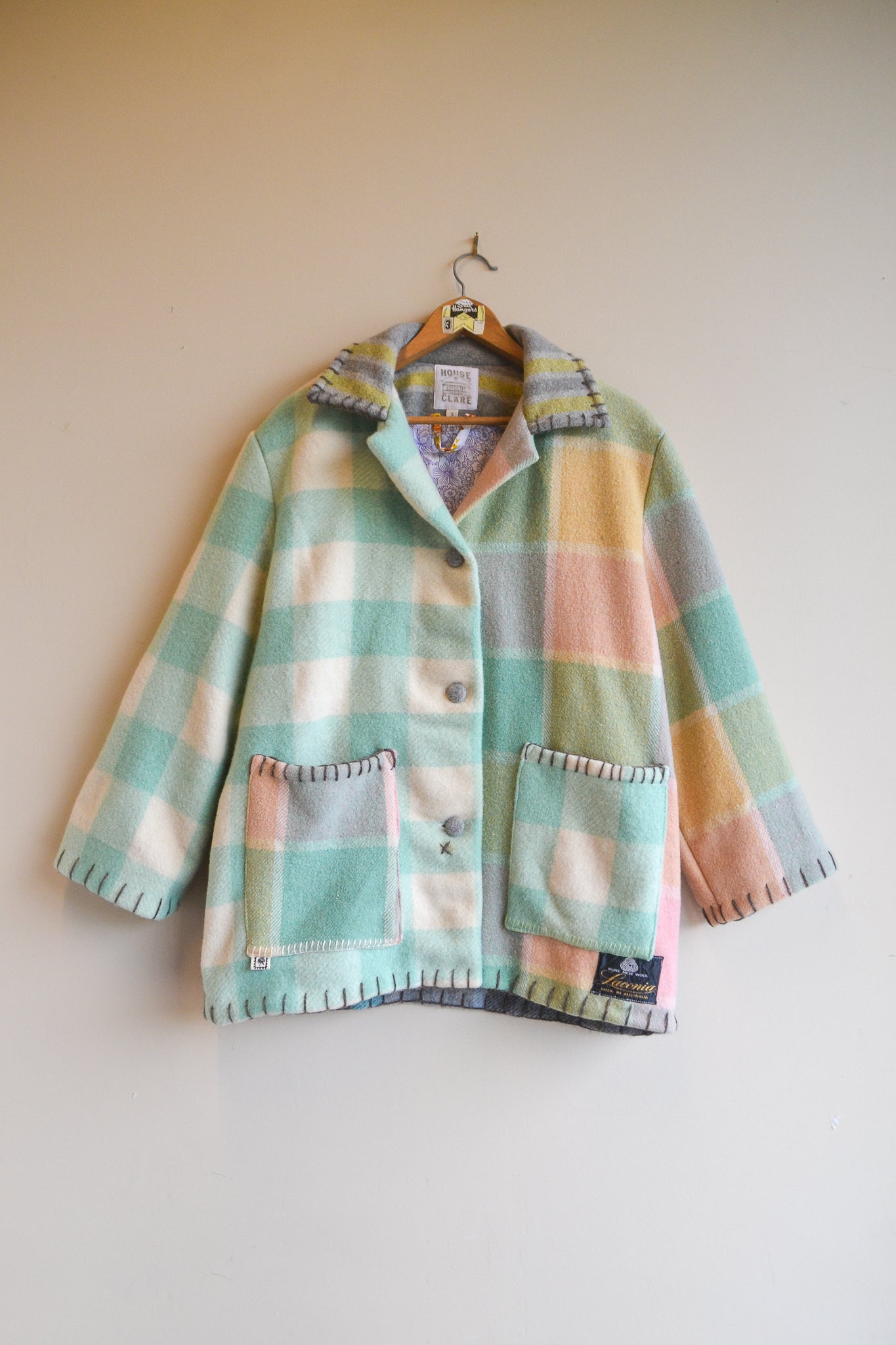 Coat | Sea Shell | Wool | Small- Medium