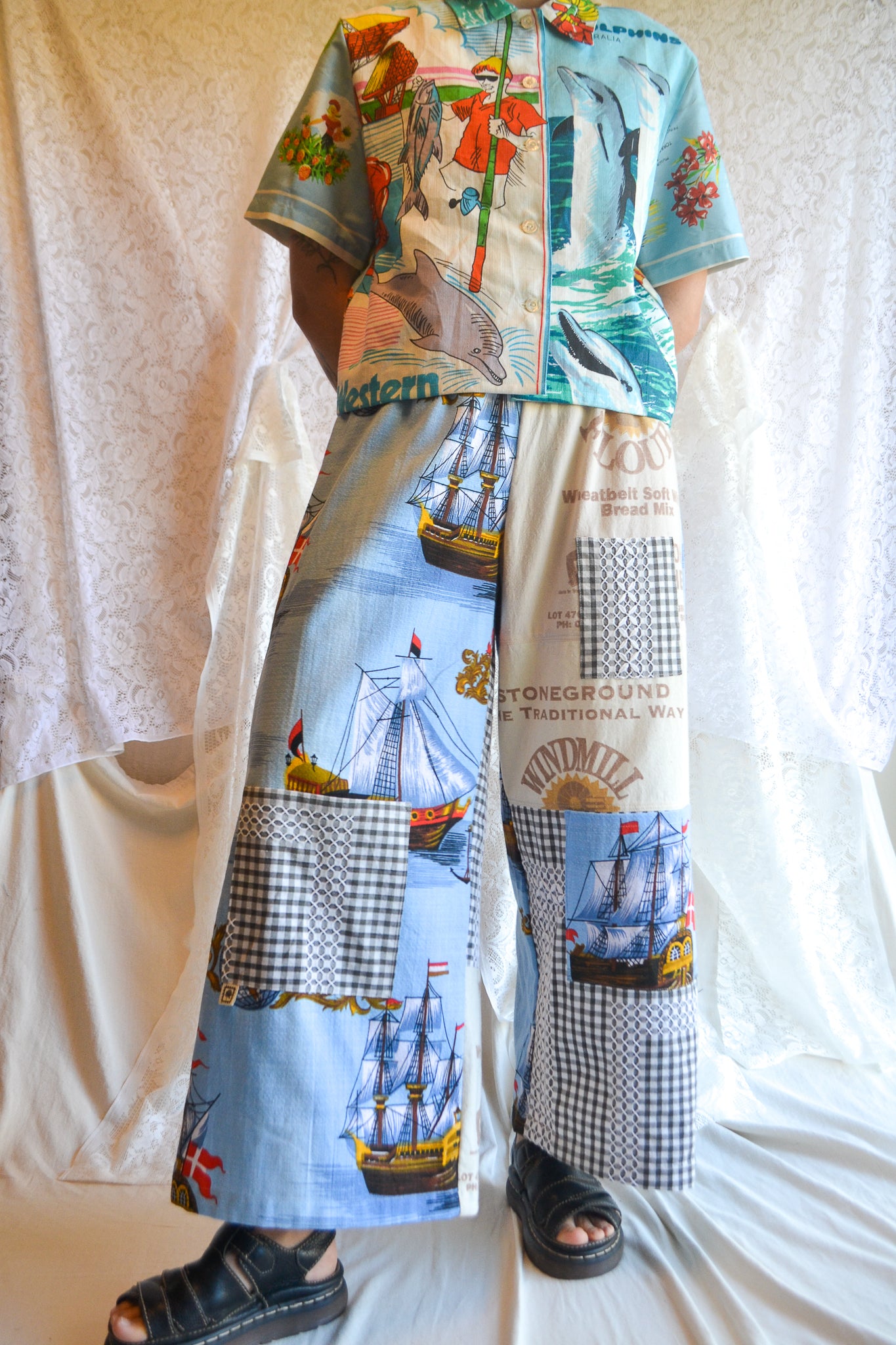 Long Patch Pant | Ship | Medium