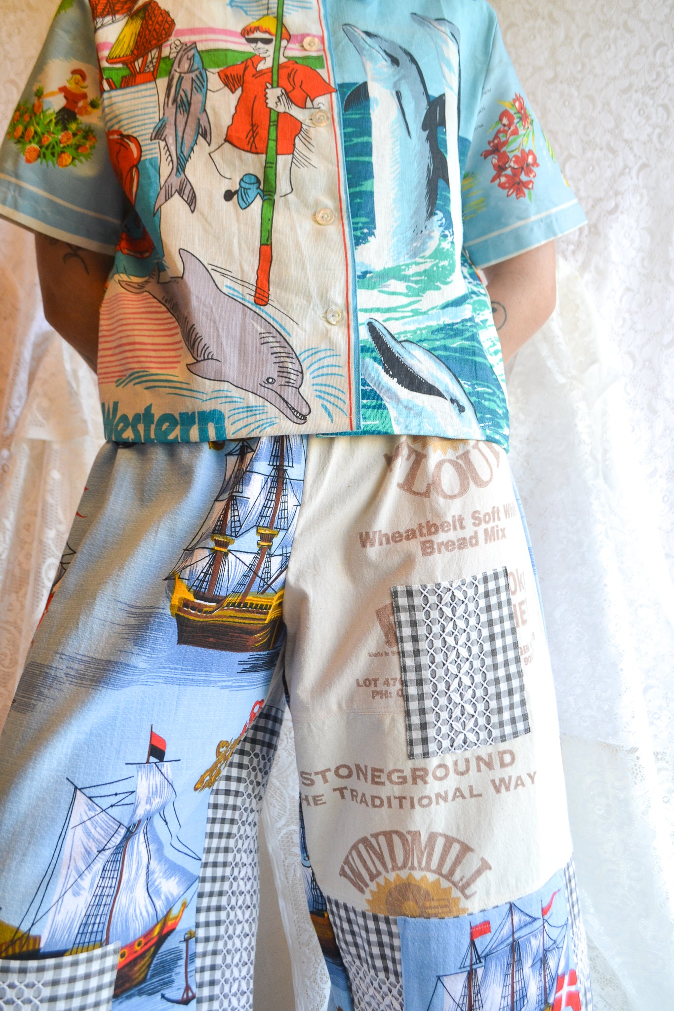 Long Patch Pant | Ship | Medium
