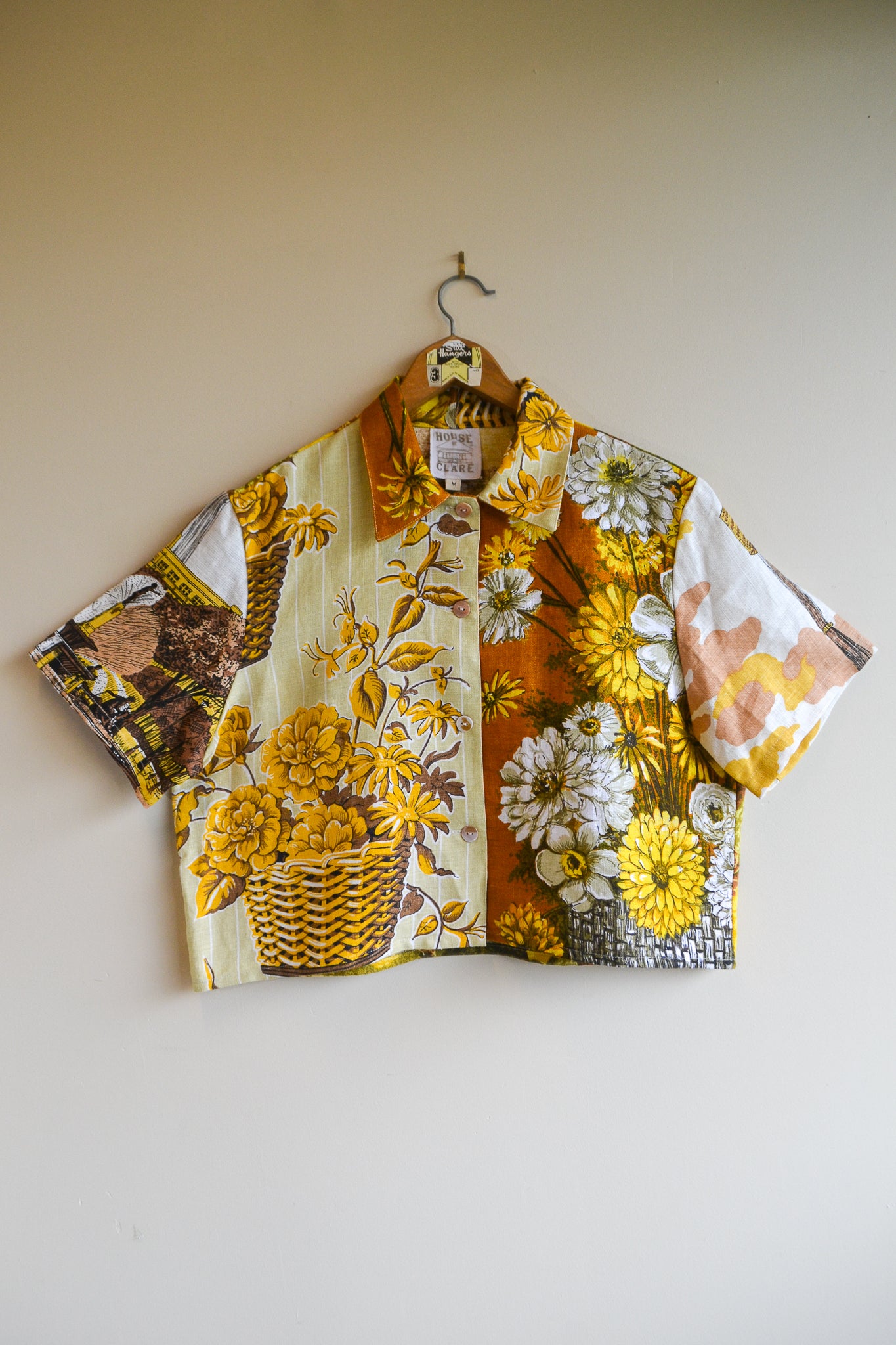 Button Up Shirt | Shortbread | Medium