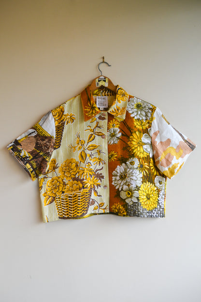Button Up Shirt | Shortbread | Medium