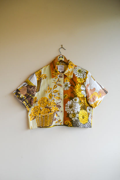 Button Up Shirt | Shortbread | Medium