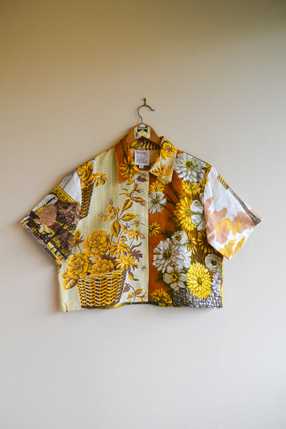 Button Up Shirt | Shortbread | Medium