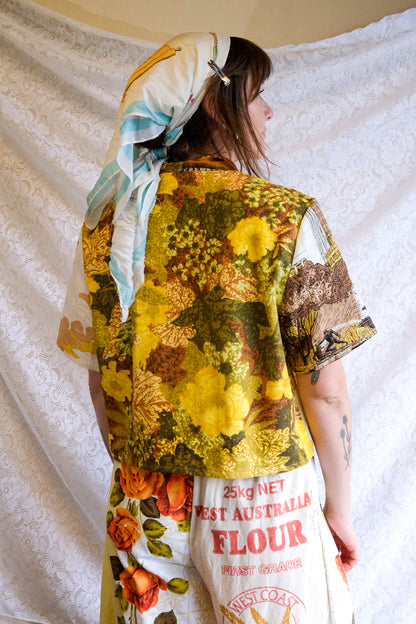 Button Up Shirt | Shortbread | Medium