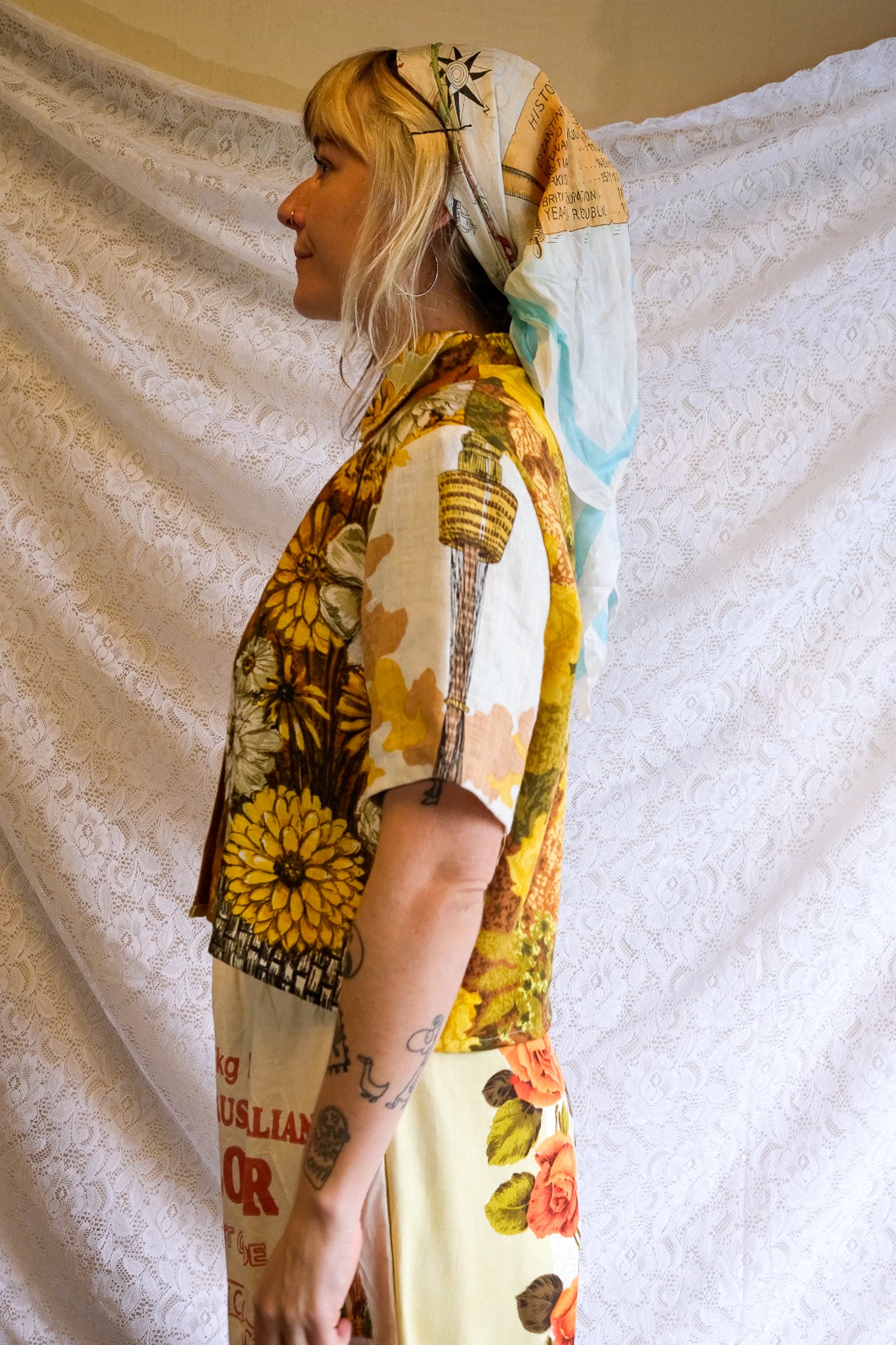 Button Up Shirt | Shortbread | Medium