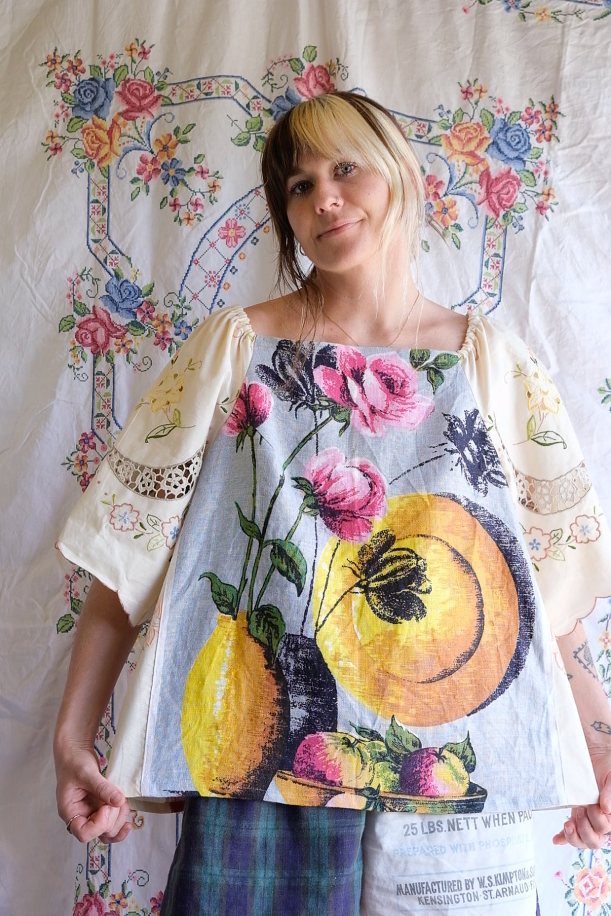 Mabel Blouse | Still Life | 3XL- 5XL