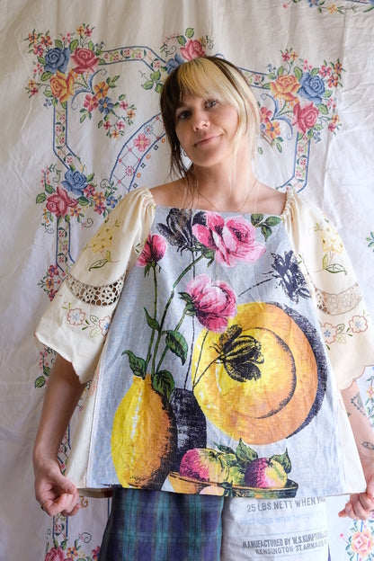 Mabel Blouse | Still Life | 3XL- 5XL