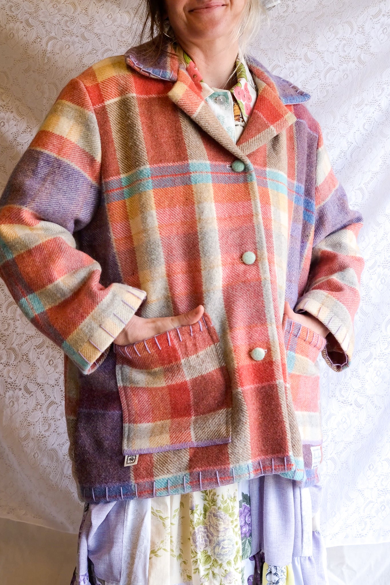 Coat | Stripy | Large