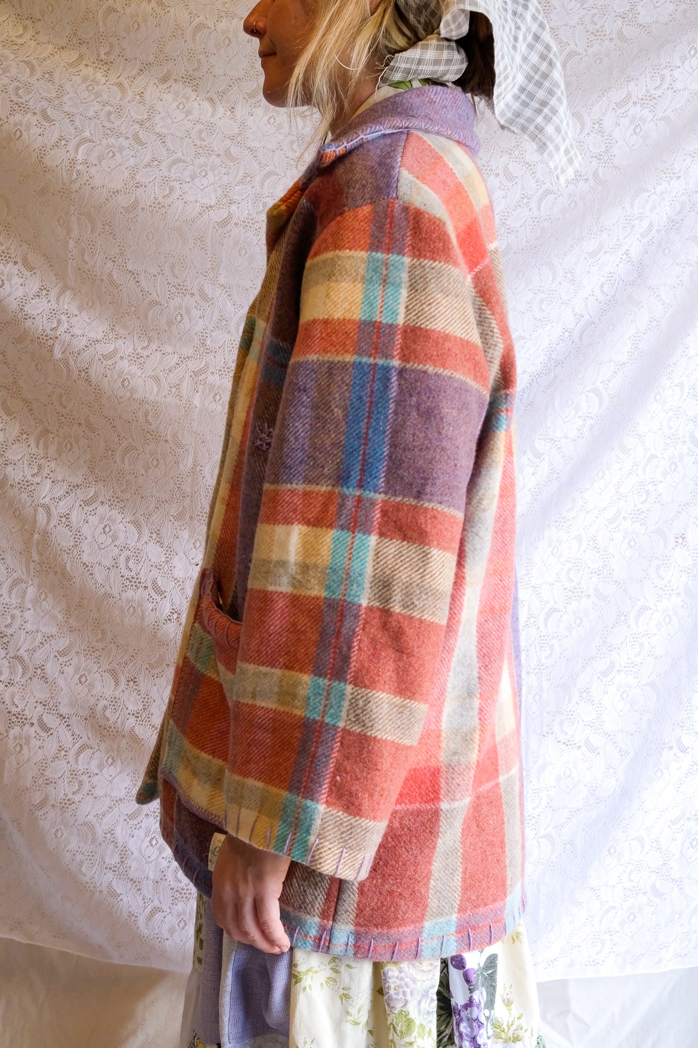 Coat | Stripy | Large