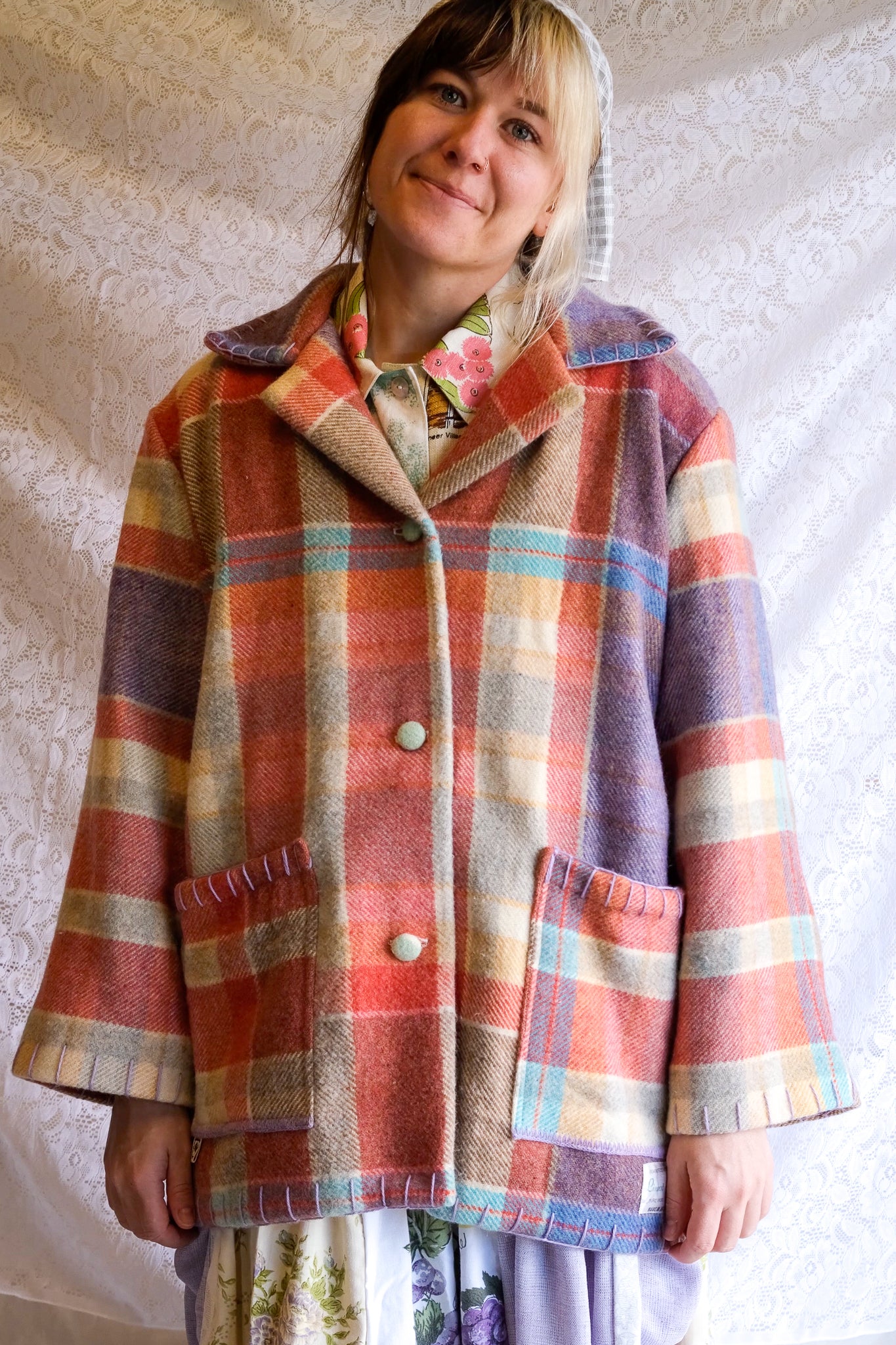 Coat | Stripy | Large