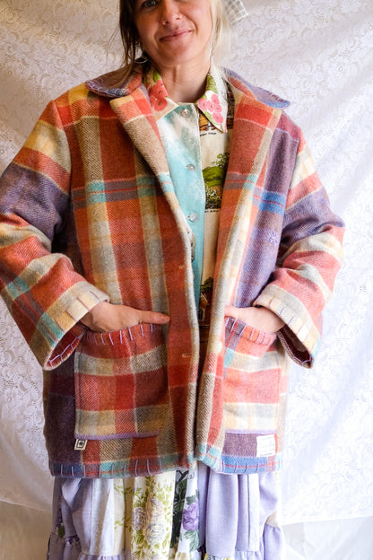 Coat | Stripy | Large