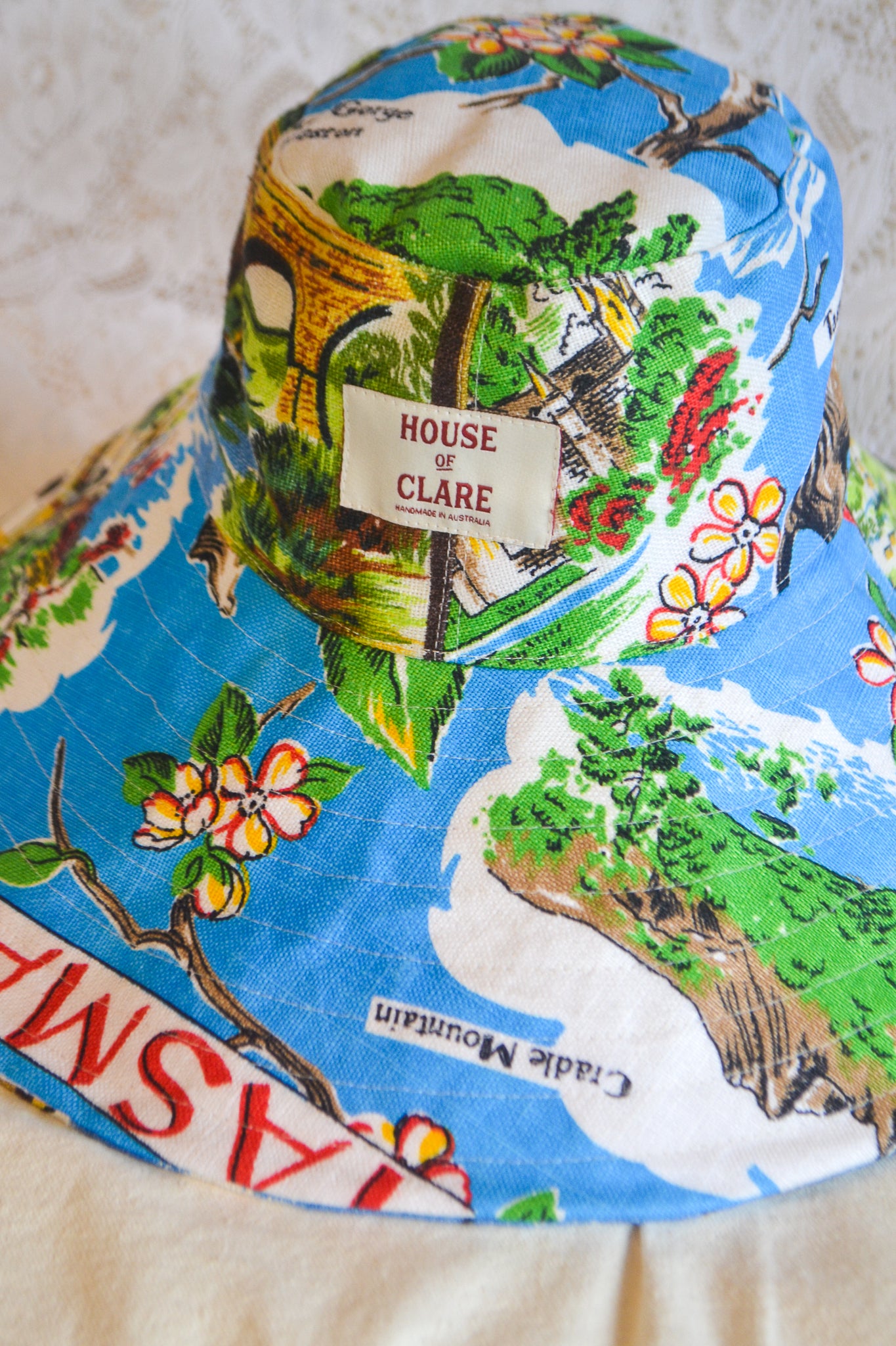 Wide Brim Hat | Tassie | Small