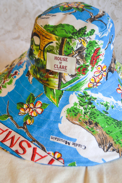 Wide Brim Hat | Tassie | Small