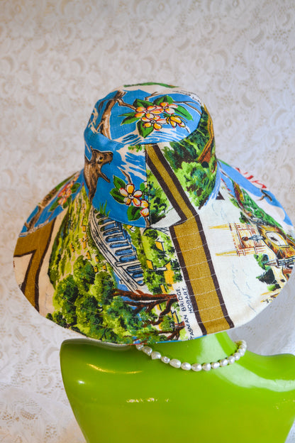Wide Brim Hat | Tassie | Small