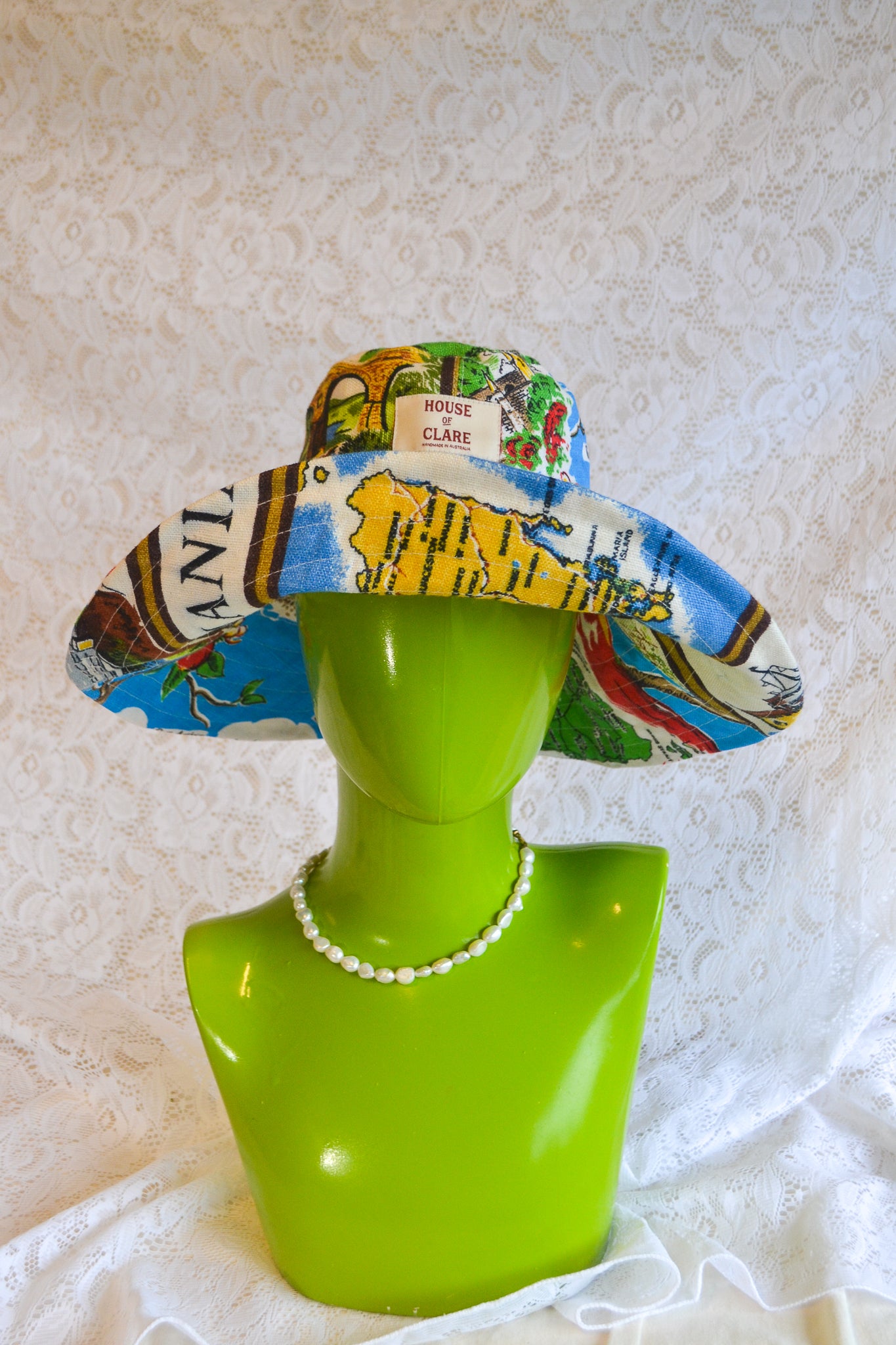 Wide Brim Hat | Tassie | Small