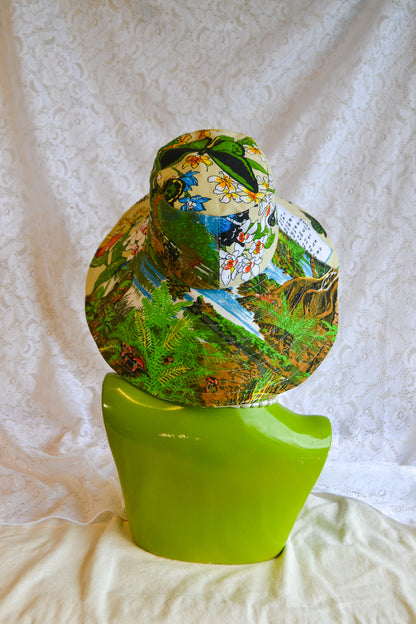Wide Brim Hat | Tropical | Small