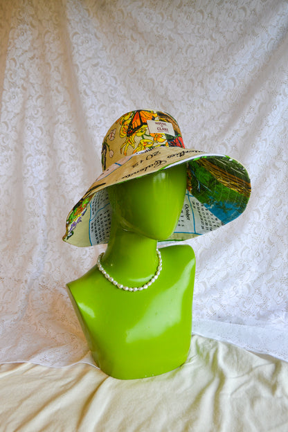 Wide Brim Hat | Tropical | Small