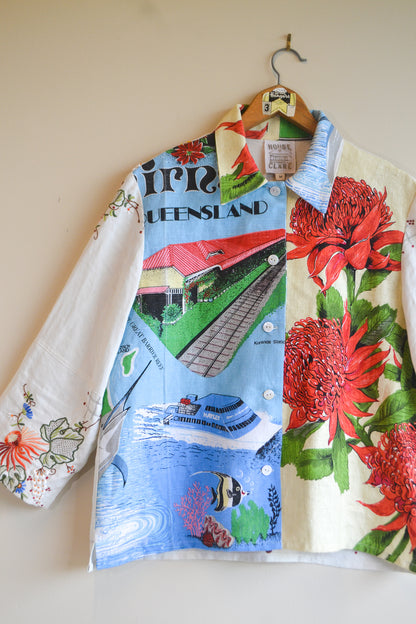 Button Up Shirt | Waratah Button | Medium