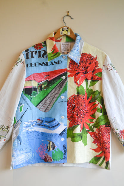 Button Up Shirt | Waratah Button | Medium