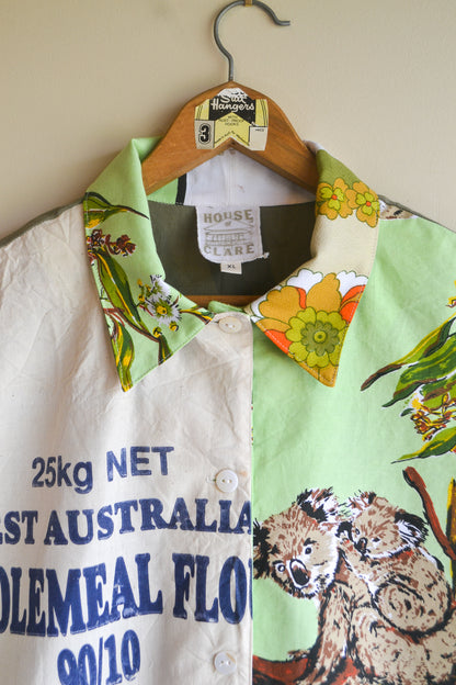 Button Up Shirt | Eucalyptus | XLarge