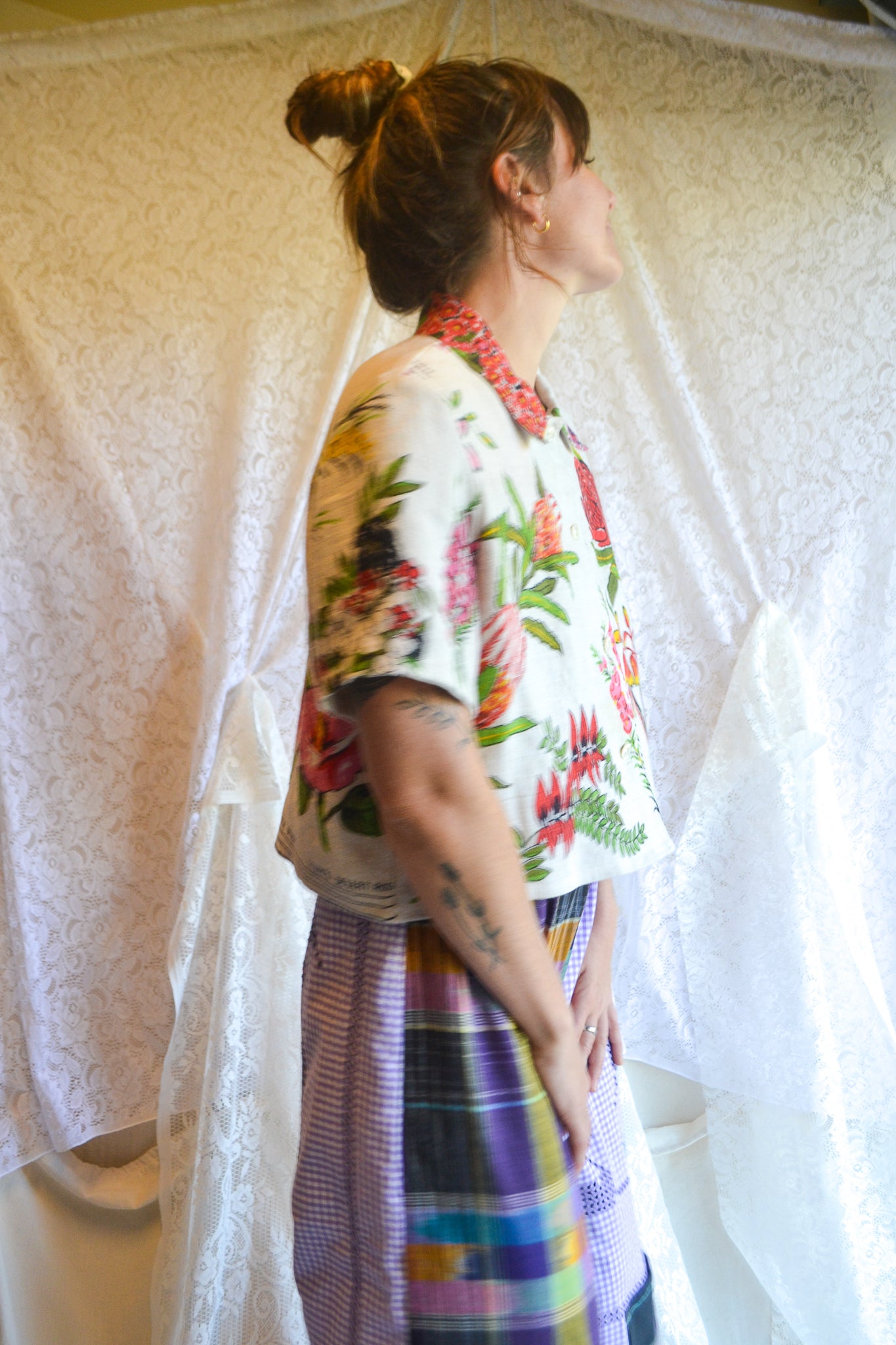 Button Up Shirt | Wildflower | Medium