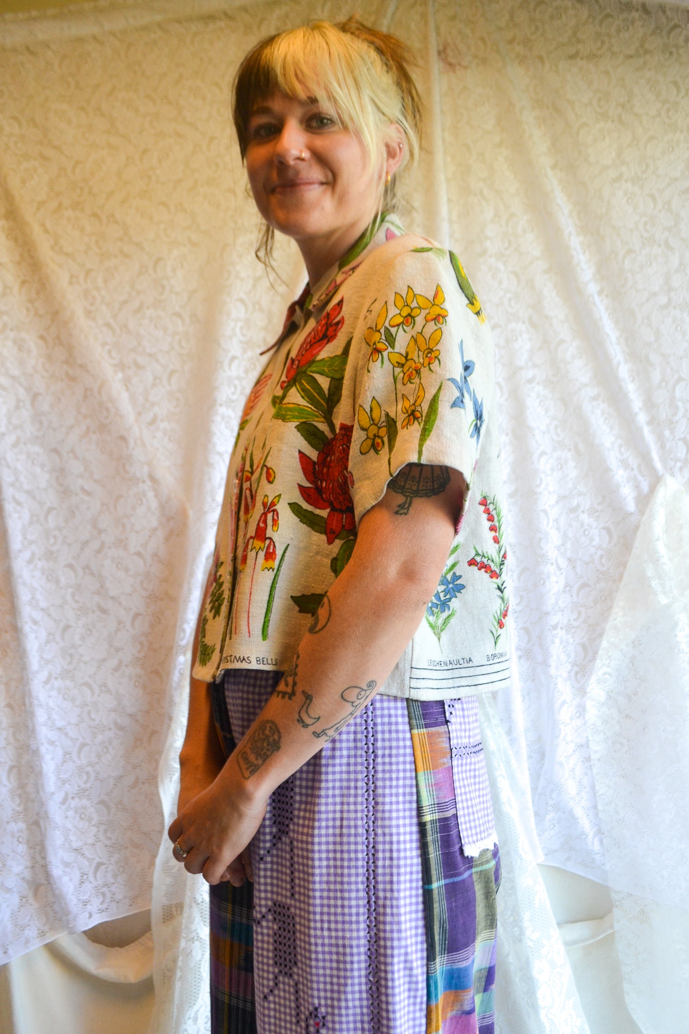 Button Up Shirt | Wildflower | Medium