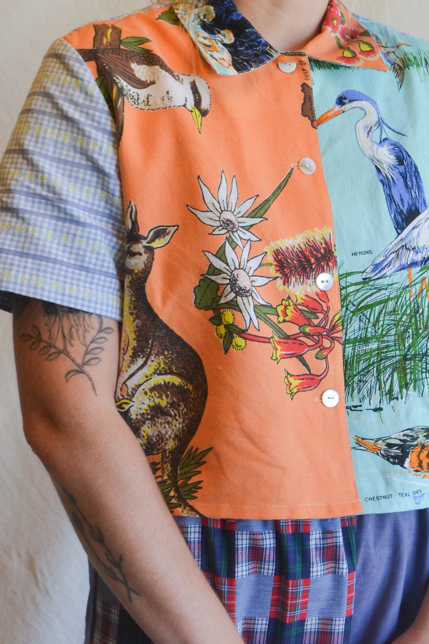 Button Up Shirt | Bird Watcher | Small