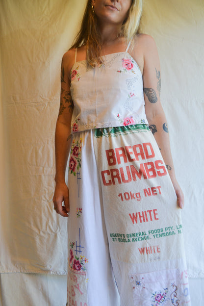 Long Patch Pant | Embroidery | 14au