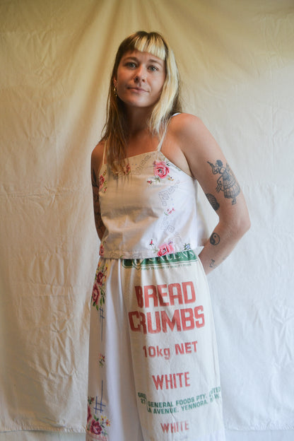 Long Patch Pant | Embroidery | 14au