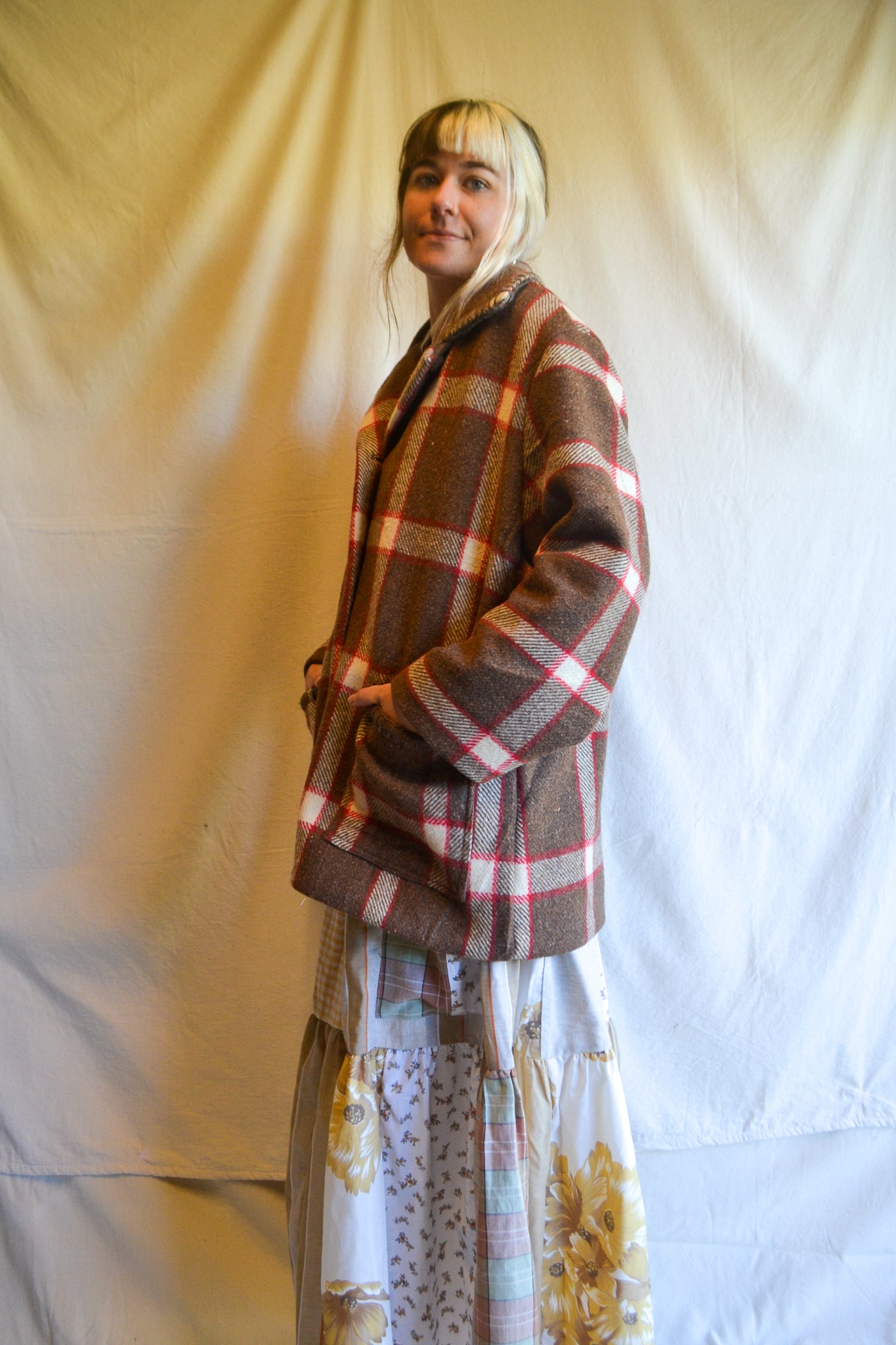 Coat | Brown | Wool | Large
